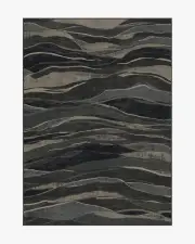 150' x 215' | Machine Washable Runner Rug | Kid & Pet Friendly | Indoor Rug | Architectural Digest Maren Stone Blue Tufted Rug | Ruggable