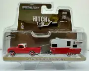 Greenlight Hitch & Tow "1962 Dodge D-100 And Shasta Airflyte" Die Cast. Series 4