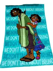 Encanto "Don't Talk About Bruno" Twin Fleece Blanket Silk Touch 62"x90"