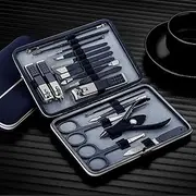 Manicure Set Professional Pedicure Steel Grooming Kit for Men Women Parents Elder Patient Travel Nail Care