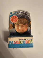 1-Box x 3 Sylvania Flash Cubes BLUE DOT MAGICUBES Vintage Camera NEW Olympics