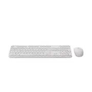 [X260S-WHITE] X260S Wireless Optical Mouse & Keyboard Combo 2.4G Connection, White