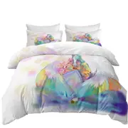 Rainbows Starlight Pegasus and Princess Quilt Cover