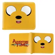 New Jake The Dog Face ADVENTURE TIME BiFold Wallet Credit Card Billfold
