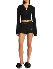[Sass & Bide] Modi Shrunken Cardigan in Black