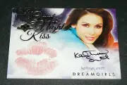 2017 Benchwarmer KATHRYN SMITH Dreamgirls GOOD NIGHT KISS Black Auto/10 RENO 911