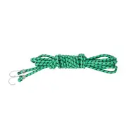 5Pcs Bungee Cord 20ft Rubber Elastic Rope With Hooks For Securing Tarps Luggage