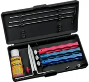 Lansky Standard Sharpening System - 3 Hone Kit - Includes Coarse Hone, Medium Hone, Fine Hone