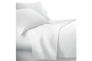 King Single Flat Bed Sheet Cotton Rich Percale