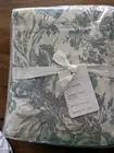 POTTERY BARN Sorrel Toile Duvet Cover-King/CKing-Steel Blue-NWT