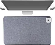 Heated Desk Pad | Temperature Adjustable Warm Desk Pad - USB Warm Hand Warmer Smart Digital Display Extended Edition Gameplay Table Mat for Bedroom