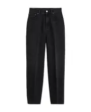 faded-effect tapered-leg jeans 28/32,27/32,26/32,29/32 Black