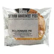 Organic Byron Gourmet Pies Bolognaise Pie Bulk Buy 6 x 220g (10% off) – Fresh, healthy organic delivery | Doorstep Organics.