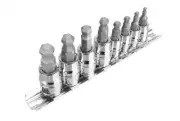 Power Torque 9 Piece Ball End Hex Bit Set (mm) - PTT0056