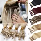 1g/s Thick Remy Pre Bonded Micro Ring Bead Human Hair Extensions Micro Link
