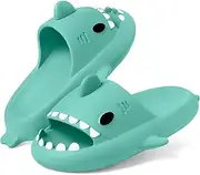 KVbabby Kids Shark Slides Boys Girls Toddlers Cloud Shower Slippers Cute Cartoon Open Toe Sandals Cushioned Thick Sole Beach Pool Shoes