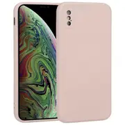 MCC iPhone Xs Max Soft Liquid Silicone Shockproof Case Cover Apple XsMax [Pink]