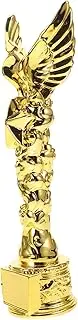 BESPORTBLE Resin Electroplated Soccer Trophy Model Unique Design Sports Award for Competitions Distinctive Present for Athletes Versatile Commemorative Keepsake Creative Football Prize Decor