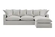 Brosa Palermo 3 Seater Modular Sofabed with Right Chaise (Grey)