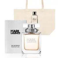 在飛比找momo購物網優惠-【KARL LAGERFELD 卡爾】卡爾同名時尚女性淡香精