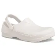 Shoes For Crews Mens Zinc Clogs (White) - FS7374