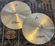 ZILDJIAN 20" A ZILDJIAN CONCERT STAGE HAND CRASH CYMBALS (PAIR)