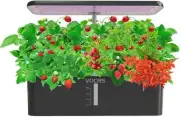 Hydroponics Growing System Indoor Garden - VOCRS 12 Pods Herb Garden Kit Indoor