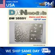 Dan Models 35551 Stencil for applying traces stains, spatters, number 2 1/35