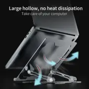 Adjustable Foldable Laptop Stand Aluminum Notebook Riser Computer Holder Desk US