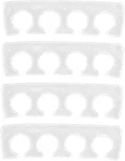 FOMIYES Silicone Toe Separators Set Gel Toe Dividers for Women Men for Pedicure for Hands