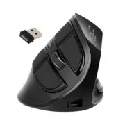 ABKO WEM300 Wireless Vertical Ergonomic Mouse OLED Display 9 Keys 4 Step DPI