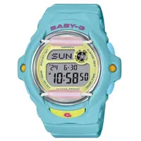 在飛比找ETMall東森購物網優惠-【CASIO 卡西歐】BABY-G 甜美時尚運動錶_藍_BG