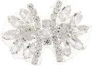 Angoily Rhinestone Bow Knot Patches with Adhesive Backing for DIY Clothing Bags Hats Shoes Decoration Versatile Rhinestone Appliques for Endless Styling Possibilities