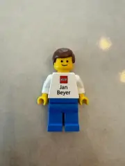LEGO Employee Business Card Sigfig Minifigure Jan Beyer
