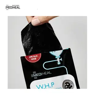 (MEDIHEAL)WHP 美迪惠爾 可萊斯保濕補水面膜 可萊絲面膜 BLACK MASK 1箱. 10張/韓國