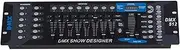 Redshow DMX-10 - DMX controls up to 12 lighting effects with up to 16 channels for each lighting effect, 30 banks in 8 programmable scenes, 8 faders for manual channel control