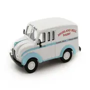 Autoworld 1:24 Scale Divco Delivery Highland Hill Dairy 1950 Diecast Model Car White
