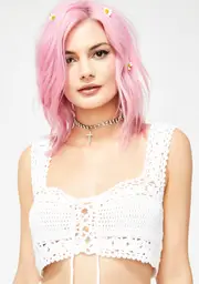 Pure Cordially Delightful Crochet Top