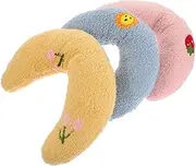 Dog and Cat Pillow for Anxiety: 3 Pack Kitten Calming Pillow U-Shape Neck Support Soft for Comfortable Sleep