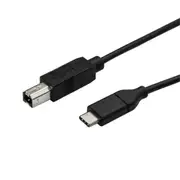 StarTech.com USB2CB3M USB 2.0 - 480Mbps USB-C to USB-B Cable - 3m [USB2CB3M]