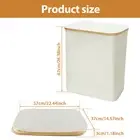 Laundry Basket 140L Large Capacity Laundry Washing Bin with Lid and AmIDy
