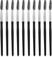 Eyelash Brushes, ValueBargain 10pcs Reusable Eyebrow Brush Set Portable Lash Applicators for Makeup Extensions, Spoolies Kit for Makeup Extensions and Precise Grooming Tools