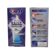 NEW Crest 3D Daily Whitening Serum Apply & Go Advanced Enamel White