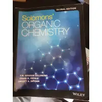 在飛比找蝦皮購物優惠-二手書Solomons' Organic Chemistry