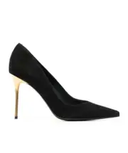 pointed high heels 36,37 black