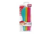 Spreaders, 4 Piece (Blue/Green/Red/Rose) - 17.5x3.5x0.7cm
