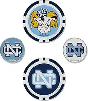 Team Effort LE Ball Marker Set NCAA North Carolina Tar Heels