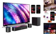 5.1ch Sound Bar for Smart TV with 2 Surround Speakers, Virtual Surround Sound