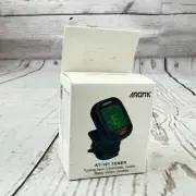 Clip-On LCD Digital Tuner for Guitar Bass Violin Ukulele Chromatic AT-01A