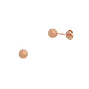 9kt Rose Gold Ball Stud Earrings 7mm